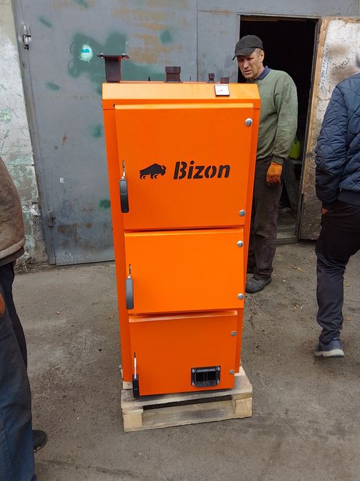 ‼А К Ц І Я Твердопаливний Котел Бізон КВАТРО. ККД-93% Сталь 6мм.: 36 ...