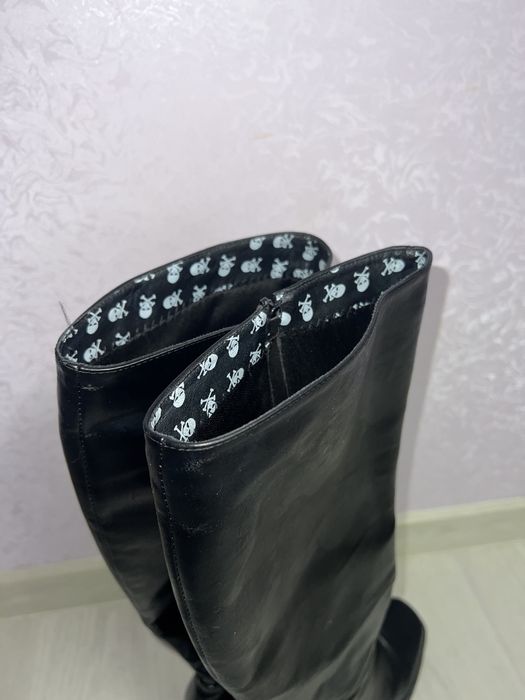 Ботфорти чоботи високі на платформі