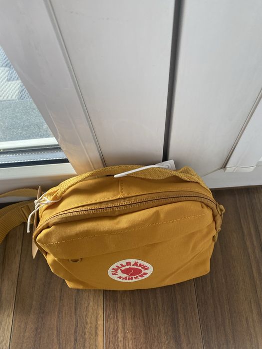 Nowa nerka saszetka Kanken Fjallraven musztardowa