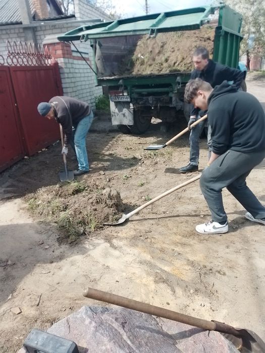 Вивозим мусор любой сложности с любой чочки