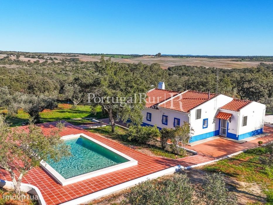 Monte Alentejano T3 auto sustentável com Piscina e Energia Solar - ...