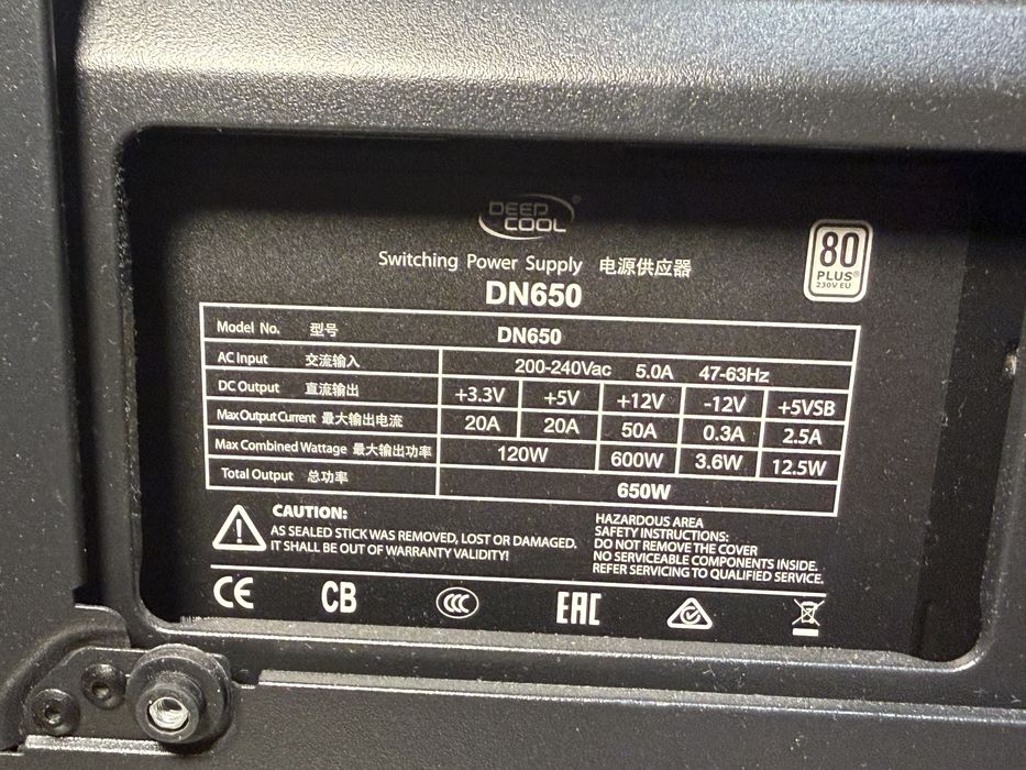 Компʼютер Ryzen 5 2600 / XFX 5500XT 8Gb GDDR6 / DDR4 16Gb