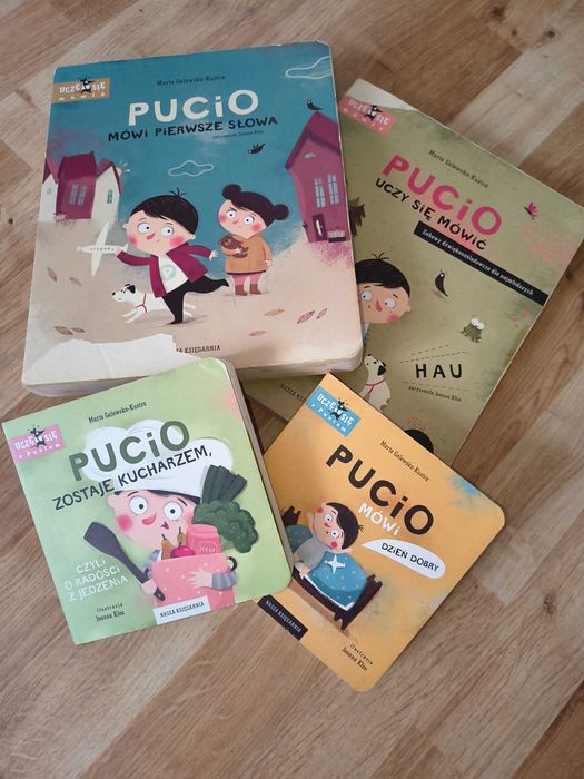 Zestaw książek Pucio.