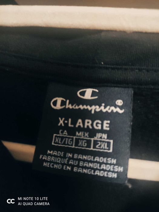 Bluza męska czarna  xl