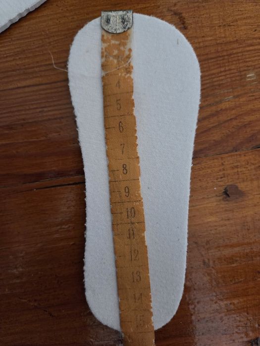 Гумові черевики 15 см босоноге анатомічні