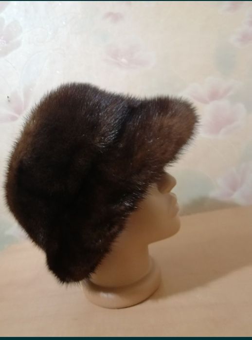 Шапка норковая 58