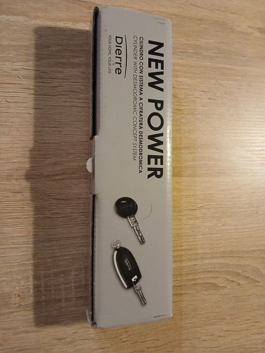 Dierre wkladka atestowana new power 5 klucze