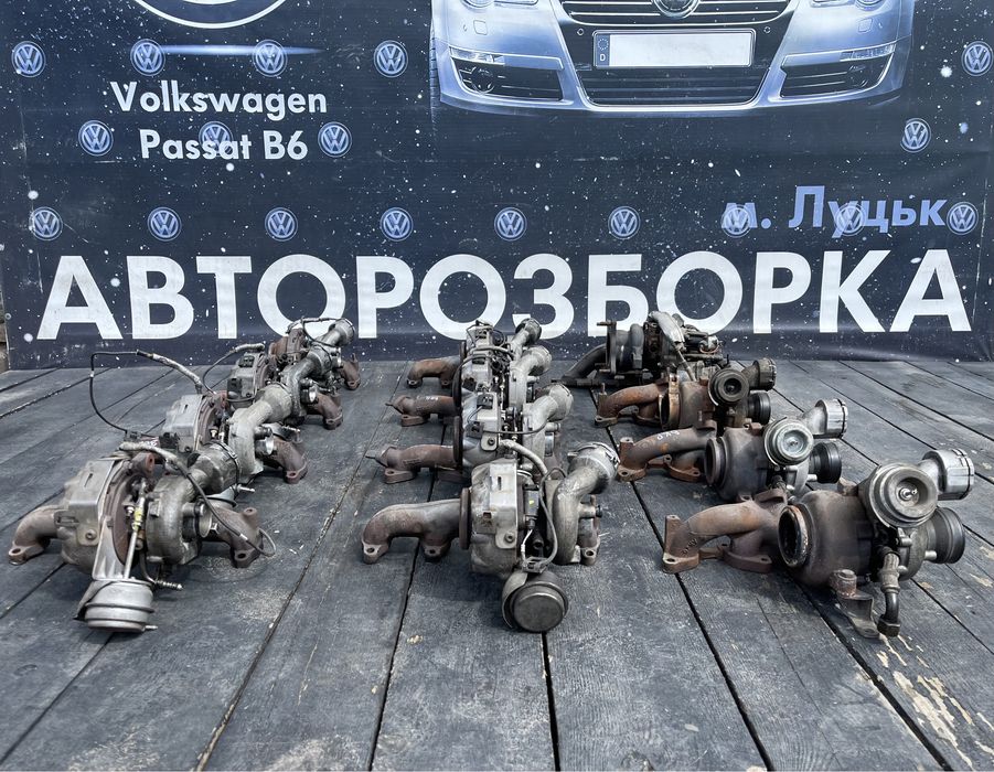 турбина passat b6 2.0tdi golf 5 skoda a5 touran caddy 1.9 1.8 1.6 1.4