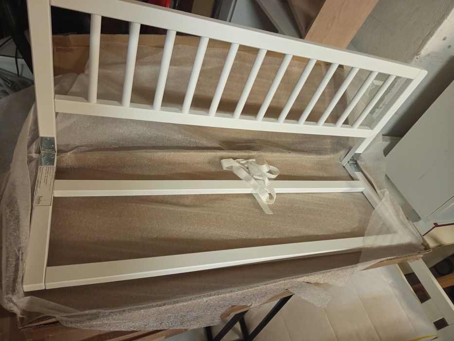 Drewniana barierka do łóżeczka Pinolino 90x35 Nowa!