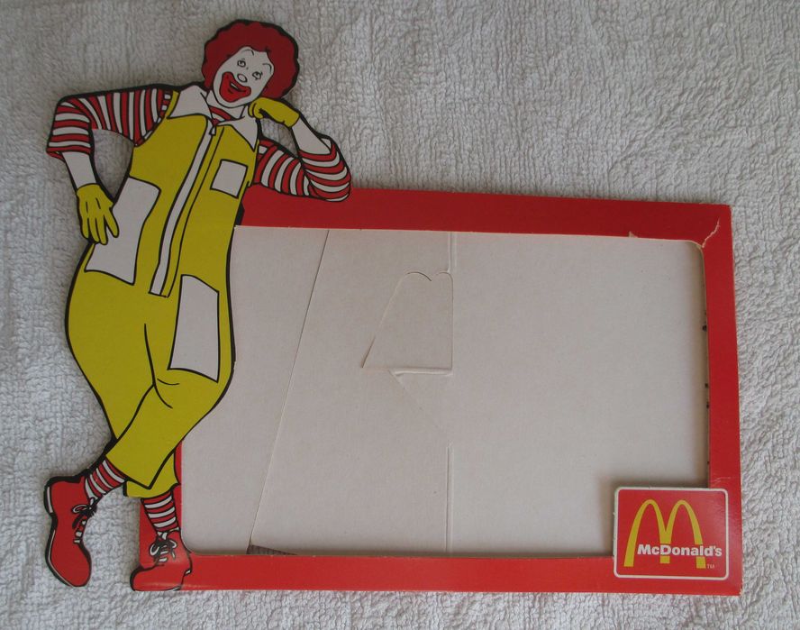 Moldura McDonald's Vintage