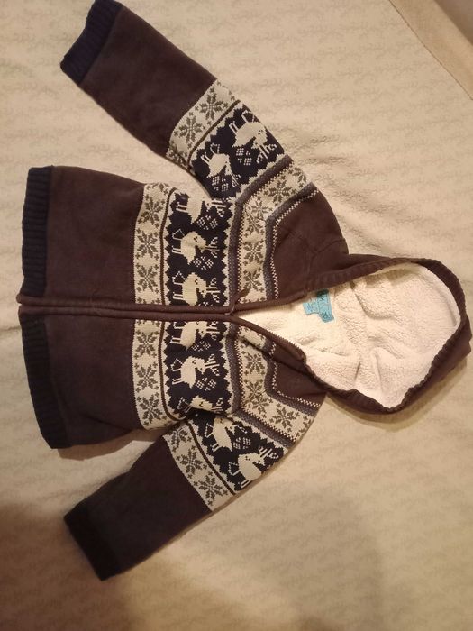 Ciepła bluza z kapturem Sam & Jo 116
