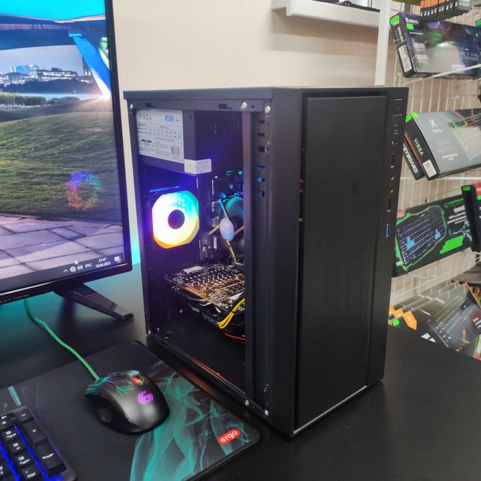 Компютер Игровой Intel Core i5-9400f, 16GB DDR4, GTX 1660ti, SSD 500GB