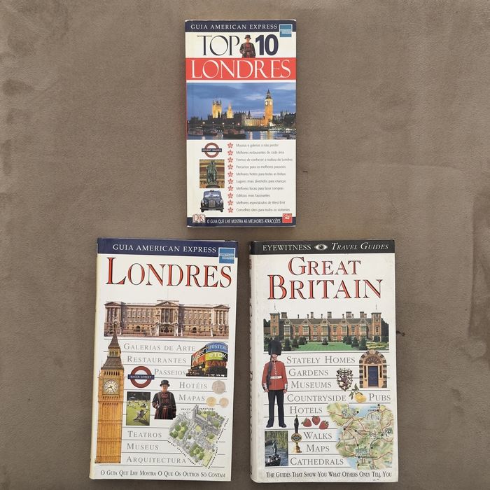 Livros e Guias de Turismo/Viagens internacionais