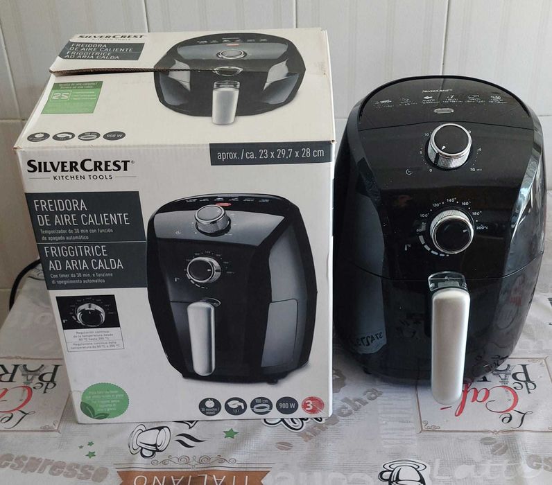 Air Fryer Silver Crest LIDL 900w 1,5L