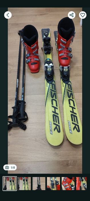 Buty Salomon dziecięce, narty Fischer , 110, atomic,
