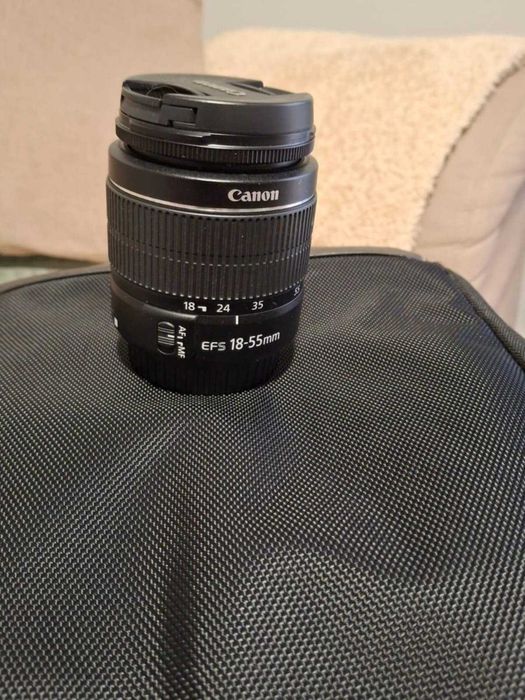 Canon 1300D + Lente EF-S 18-55mm + Lente EF 75-300mm
