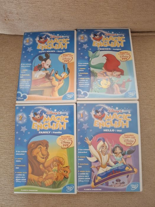 Dvds "Magic English"
