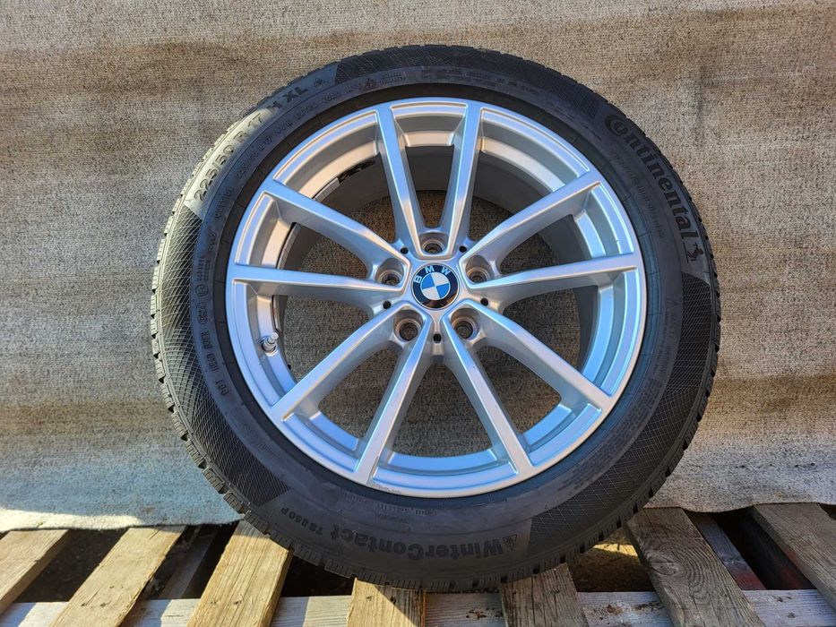[K414] Koła zima BMW 17 Cali 5x112 Continental 225/50/17 8mm BMW 3 24r