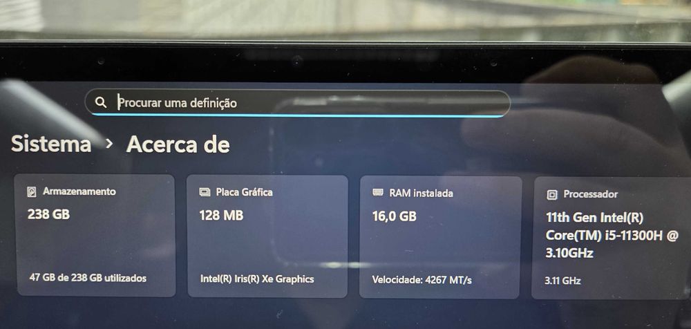 Surface Laptop Studio i5-11300H|16 GB|256GB