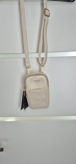 Mala Beżowa torebka  Puccini