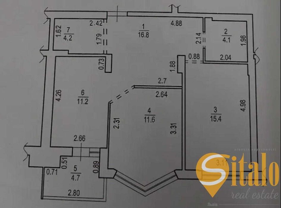 Продаж 3 кімнатної квартири, вулиця Зелена, ЖК Старий Сихів