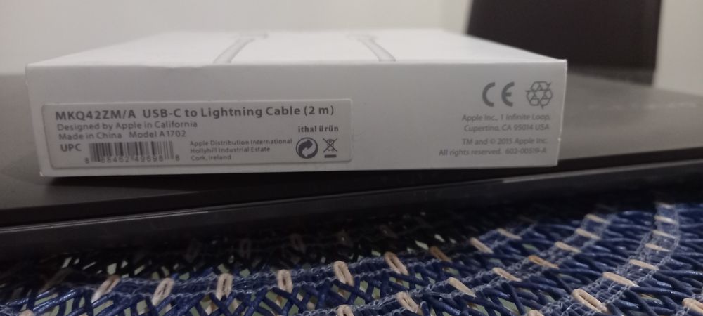 USB-C to Lightning Cable
