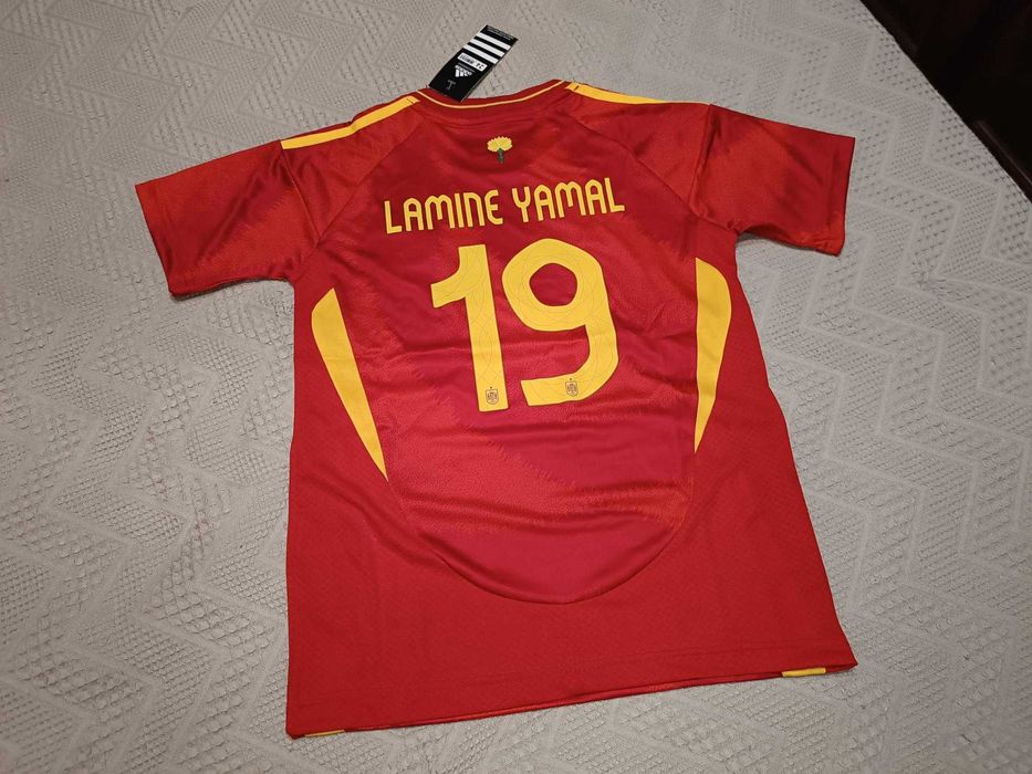 Camisola Criança LAMINE YAMAL Equipamento ESPANHA | NOVO