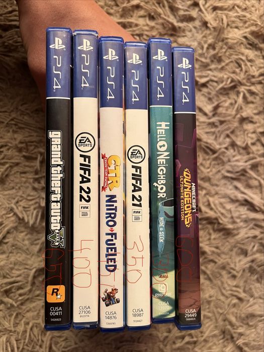 Диски для PlayStation 4
