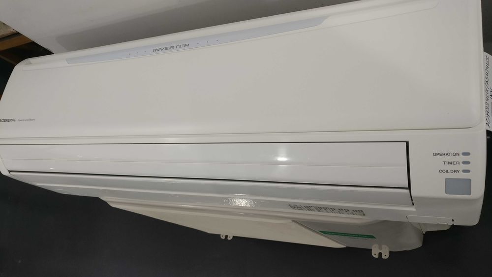 Кондиционер 24 инвертор холод/тепло General б/у, до -20°C 80 м2 монтаж