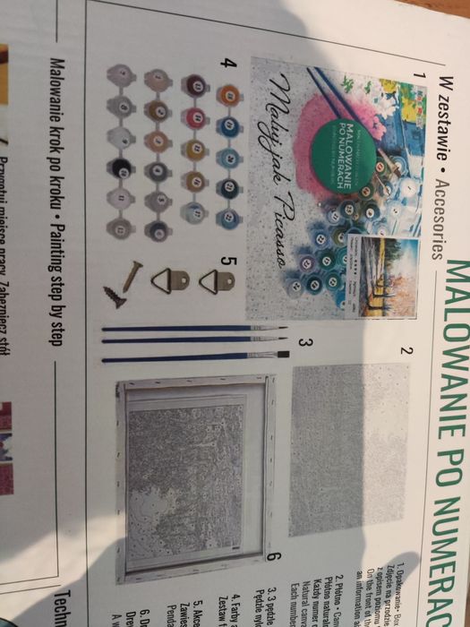 Malowanie po numerach NOWE