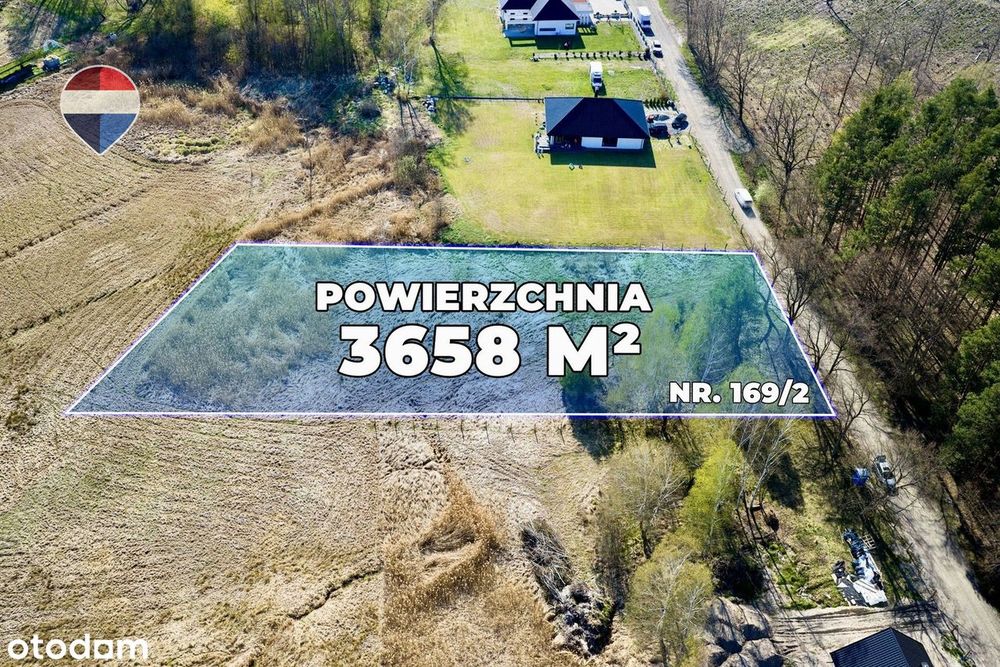 Duża działka z warunkami zabudowy