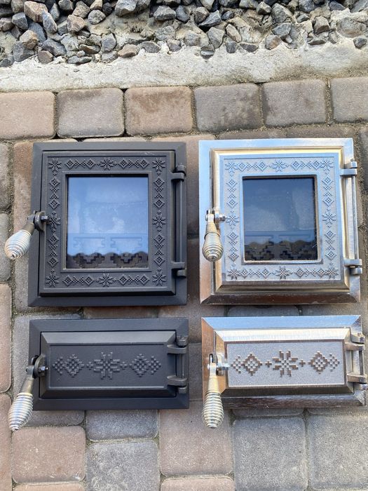 Роздільні,Дверці зі склом,дверка до грубки, печная дверца.пічні дверки