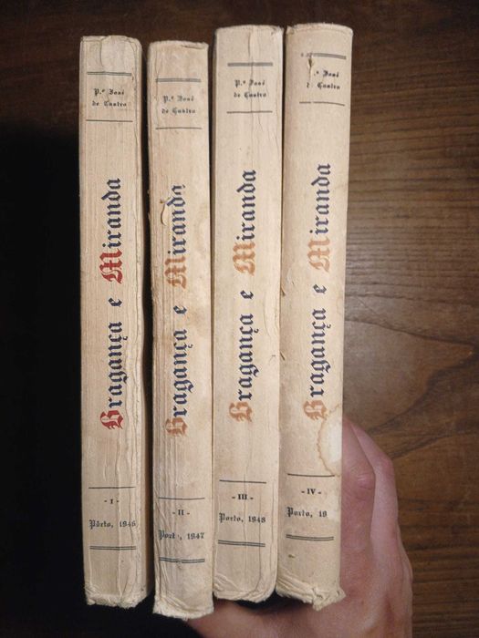 Padre José De Castro, Bragança e Miranda (4 Volumes)