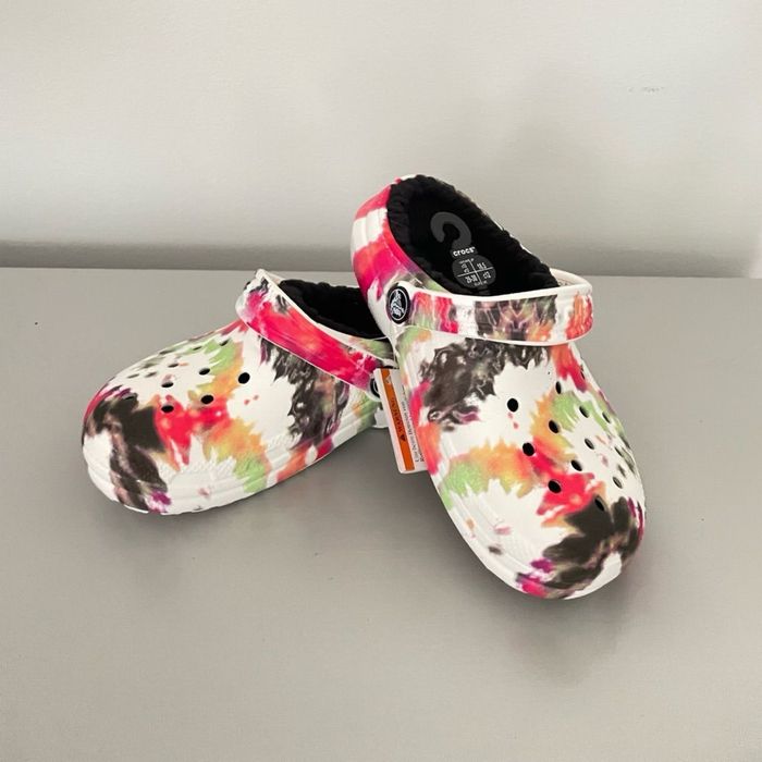 Оригінал Crocs сабо теплі,утеплені хутром.Крокси чоловічі фліс