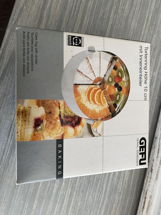 Forma para bolos com divisórias 10cm