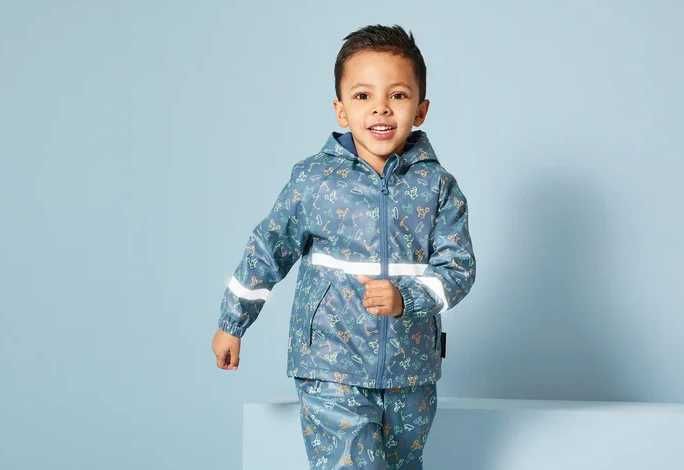 Куртка водонепроникна брудопруф на флісі Lupilu - 86-92, 98-104, 110-1