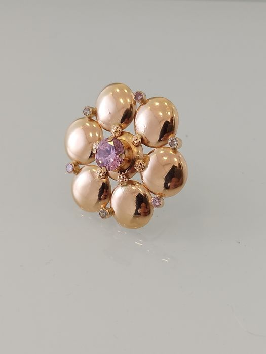 Anel em ouro de 19,2kt