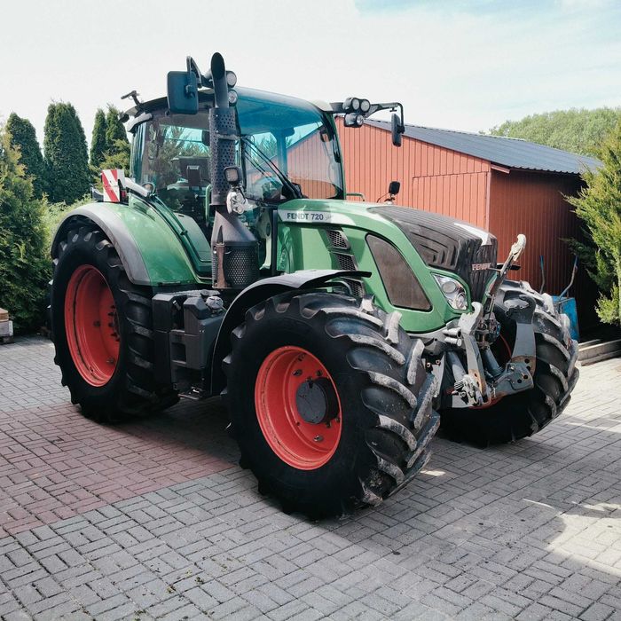 Fendt 720 Vario Profi Plus z Niemiec Pneumatyka