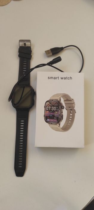 Смарт-годинник SmartWatch Tactical Black