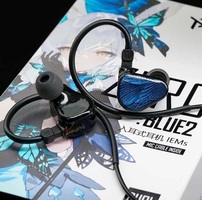 TRUTHEAR x Crinacle Zero: BLUE2 - игровые iem's наушники (2DD)