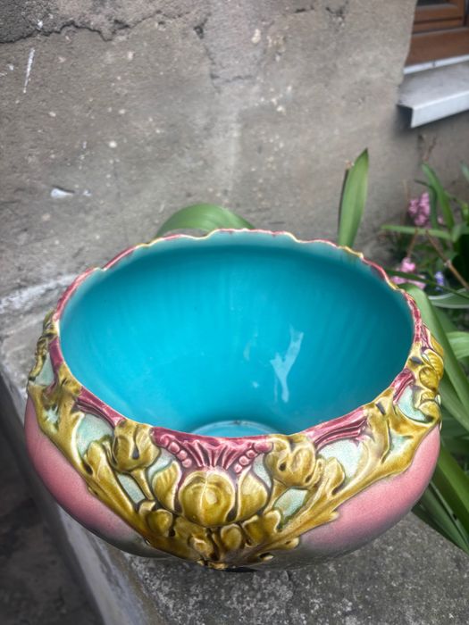 Stara donica porcelana antyk