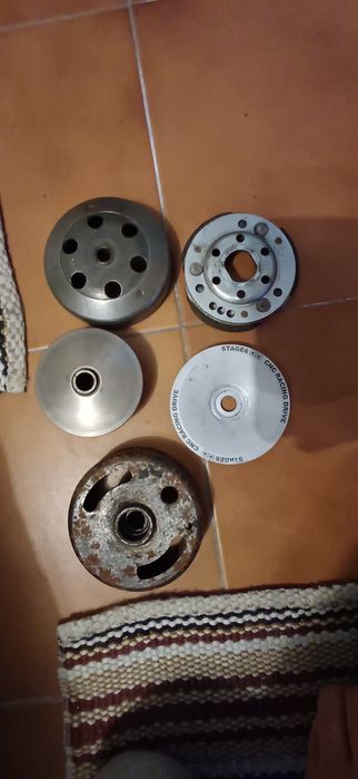 Material scooter e casal boss