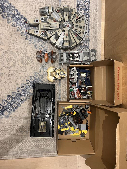 Klocki Lego bardzo dużo zestawów