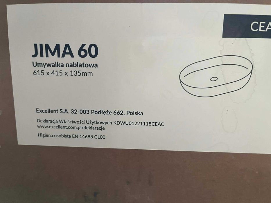 Umywalka nablatowa