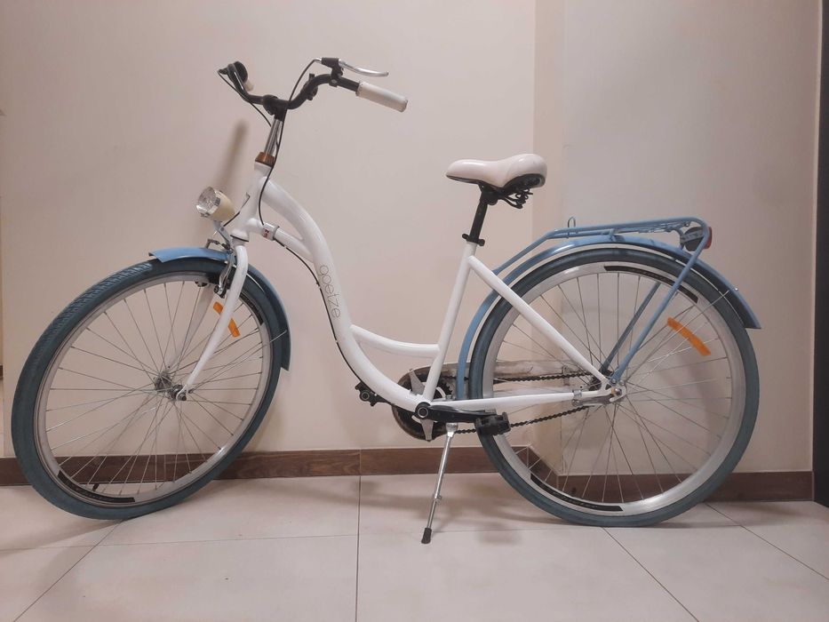 Sprzedaję rower GOETZE damka 28" z koszykiem na kierownicy + GRATISY (czytaj opis)