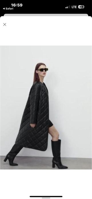 Пальто Zara в ідеальному стані