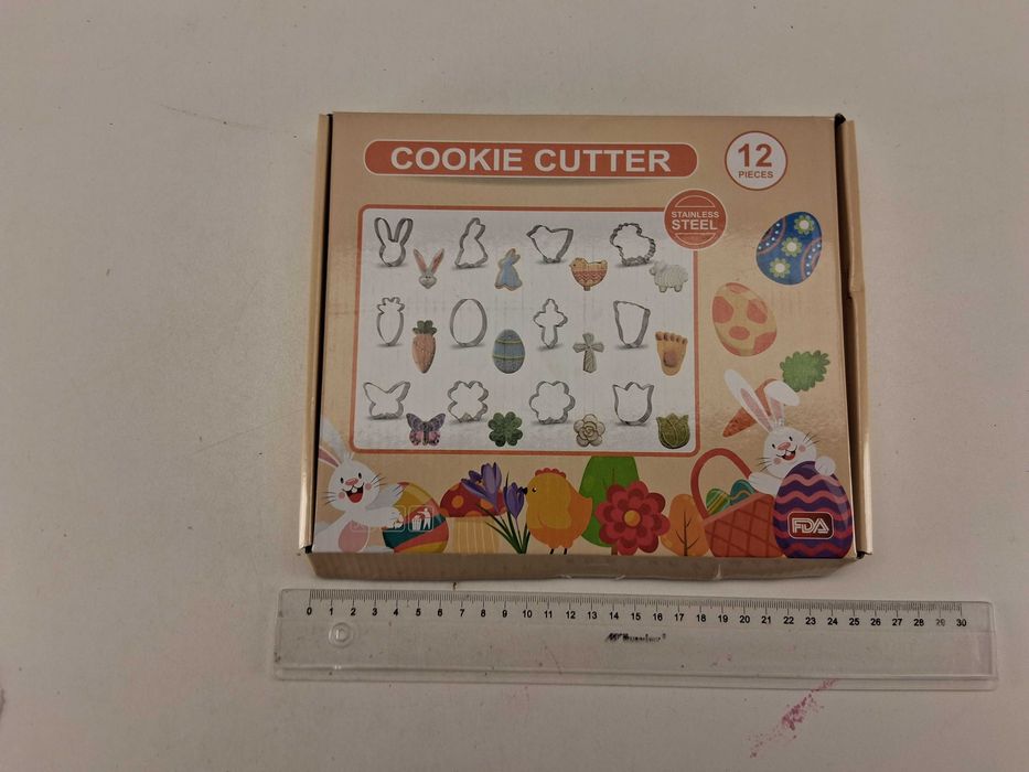 I191 Zestaw Foremek Do Ciastek Cookie Cutter Stal Nierdzewna