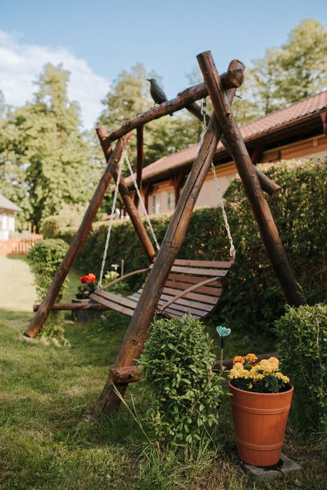 Domek letniskowy nad jeziorem z pomostem (20 km od Giżycka)
