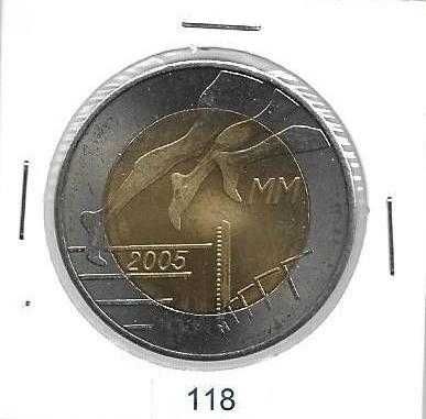 Finlândia - - - Moedas Comemorativas Bimetálicas de 5 Euros