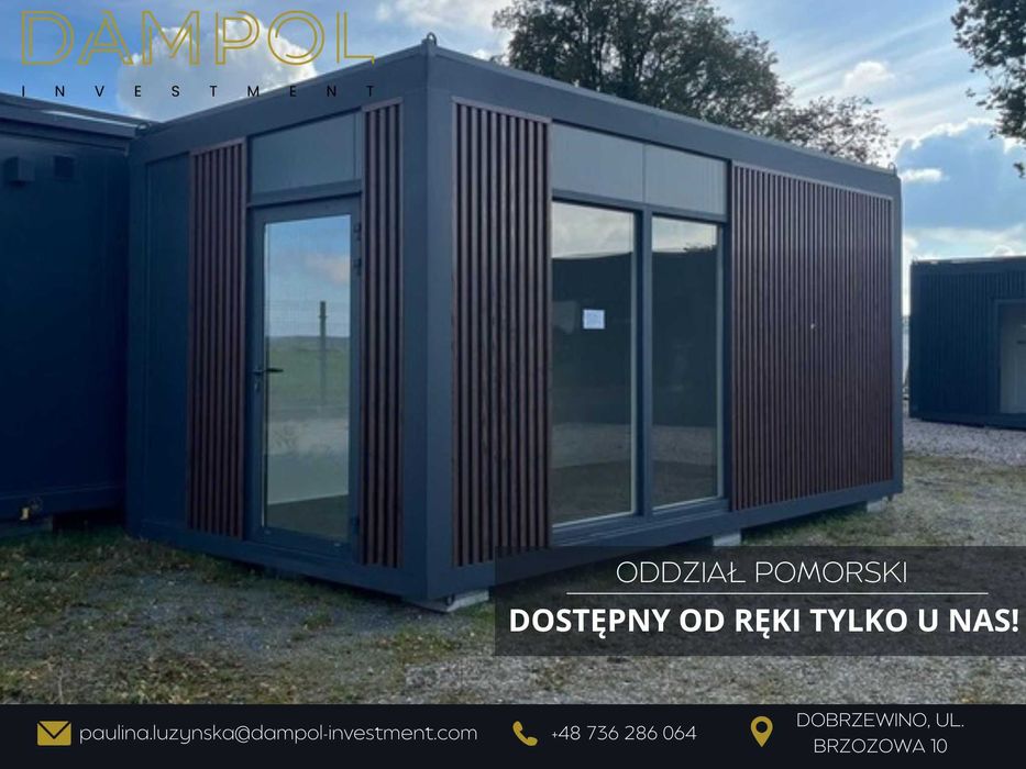 Pawilon biurowy 6X3 /  18m2 / handlowy, usługowy